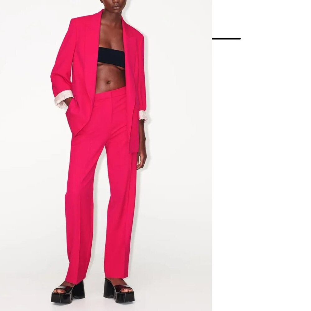 Zara Straight Leg Trousers